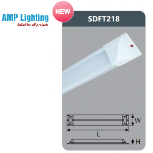 ĐÈN ỐP TRẦN LED CHỤP MICA 36W SDFT218 Duhal