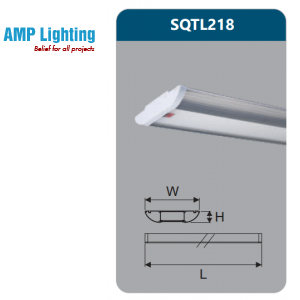 ĐÈN ỐP TRẦN LED CHỤP MICA 36W SQTL218 Duhal