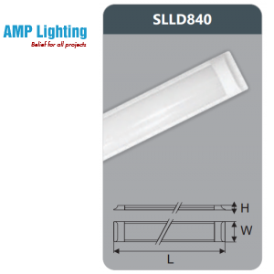 ĐÈN ỐP TRẦN LED CHỤP MICA 40W SLLD840 Duhal