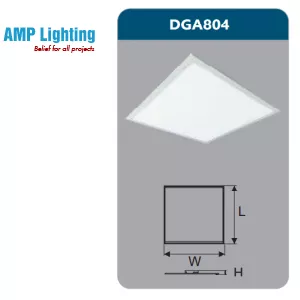 ĐÈN LED PANEL BẢNG CAO CẤP 40W DGA804 Duhal