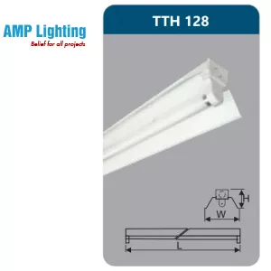 ĐÈN CÔNG NGHIỆP SƠN TĨNH ĐIỆN1X28W TTH128 Duhal