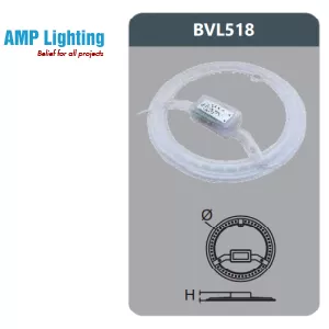 BÓNG LED VÒNG 18W BVL518 Duhal
