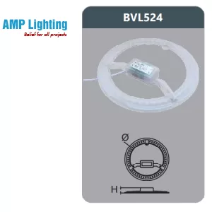 BÓNG LED VÒNG 24W BVL524 Duhal