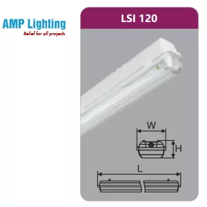 ĐÈN CHỐNG THẤM 1X9W LSI120 Duhal