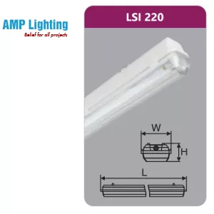 ĐÈN CHỐNG THẤM 2X9W LSI220 Duhal
