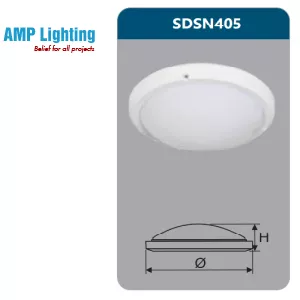 ĐÈN ỐP TRẦN LED CHỐNG THẤM 15W SDSN405 Duhal