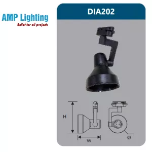 ĐÈN LED CHIẾU ĐIỂM THANH RAY DIA202 Duhal