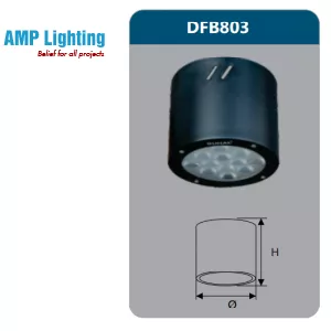ĐÈN LED GẮN NỔI CHIẾU SÂU 12W DFB803 Duhal