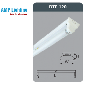 ĐÈN HUỲNH QUANG SIÊU MỎNG 9W DTF120 Duhal
