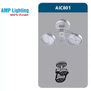 ĐÈN LED CHIẾU ĐIỂM THANH RAY2X9W AIC801 Duhal