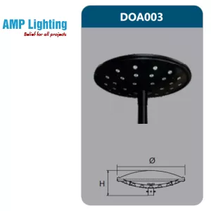 ĐÈN LED SÂN VƯỜN 36W DOA003 Duhal