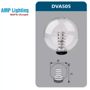 ĐÈN LED SÂN VƯỜN 5W DVA505 Duhal