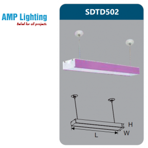 ĐÈN LED TREO THẢ PHÒNG HỌP 18W SDTD502 Duhal