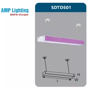 ĐÈN LED TREO THẢ PHÒNG HỌP 9W SDTD501 Duhal