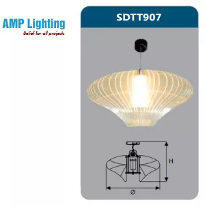 ĐÈN LED TREO THẢ TRANG TRÍ 18W SDTT907 Duhal