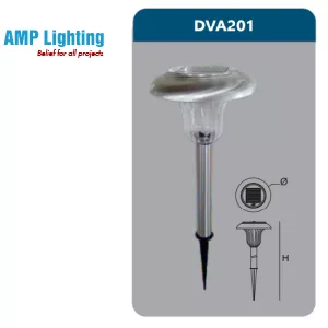 ĐÈN SÂN VƯỜN NĂNG LƯỢNG MẶT TRỜI DVA201 Duhal