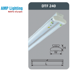 ĐÈN HUỲNH QUANG SIÊU MỎNG 18W DTF240 Duhal