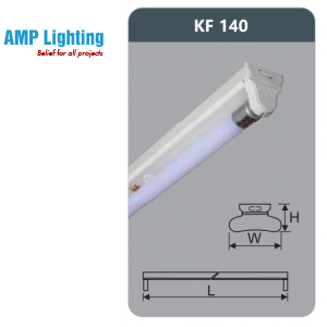 ĐÈN HUỲNH QUANG SIÊU MỎNG 18W KF140 Duhal