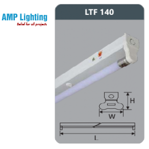 ĐÈN HUỲNH QUANG SIÊU MỎNG 18W LTF140 Duhal
