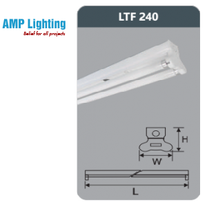 ĐÈN HUỲNH QUANG SIÊU MỎNG 18W LTF240 Duhal