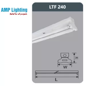 ĐÈN HUỲNH QUANG SIÊU MỎNG 18W LTF240 Duhal
