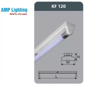 ĐÈN HUỲNH QUANG SIÊU MỎNG 9W KF120 Duhal