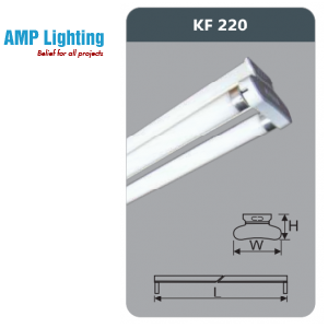 ĐÈN HUỲNH QUANG SIÊU MỎNG 9W KF220 Duhal