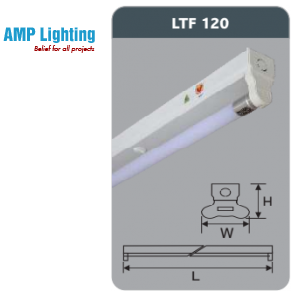 ĐÈN HUỲNH QUANG SIÊU MỎNG 9W LTF120 Duhal