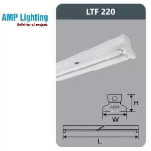 ĐÈN HUỲNH QUANG SIÊU MỎNG 9W LTF220 Duhal