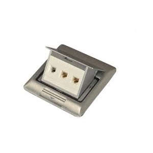 Ổ CẮM ÂM SÀN MÁNG + ĐIỆN THOẠI E224TRJ5_2_ABE Schneider