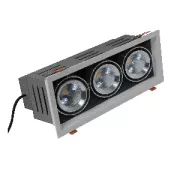 Đèn LED Âm trần Downlight COB 9Wx3 D AT12L 360x125/9Wx3.DA RẠNG ĐÔNG