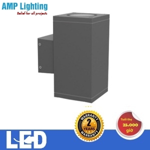 Đèn Tường Chiếu 2 Đầu 017042 (Bao gồm 2 bóng LED 6W GU10 ) ELV