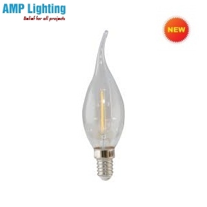 Bóng Đèn LED Nến Dây Tóc 2.5W LED N/2.5W RẠNG ĐÔNG