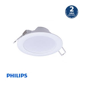 Đèn LED âm trần DN020B 6W LED6 D90 PHILIPS