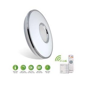 Đèn LED ốp trần 490/40W - điều khiển bằng Remote D LN19L 490/40W.RF Rạng Đông