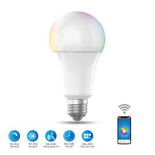 Bóng đèn LED Bulb RGB kết nối wifi  LED A60 RGBW/9W.WF Rạng Đông