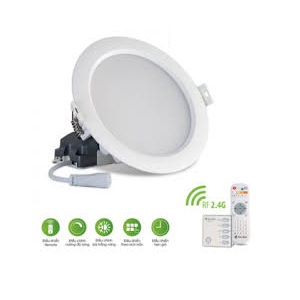 Đèn LED âm trần Downlight 110/9W (Điều khiển bằng Remote) D AT16L 110/9W.RF Rạng Đông