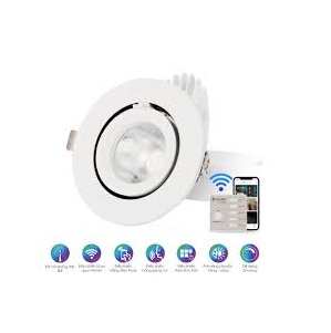 Đèn LED âm trần Downlight Xoay góc 100/9W AT18.BLE 100/9W Rạng Đông