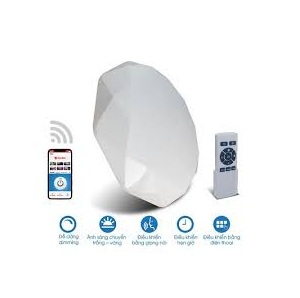 Đèn LED ốp trần thông minh wifi 60w D LN14L 590/60W.WF Rạng Đông
