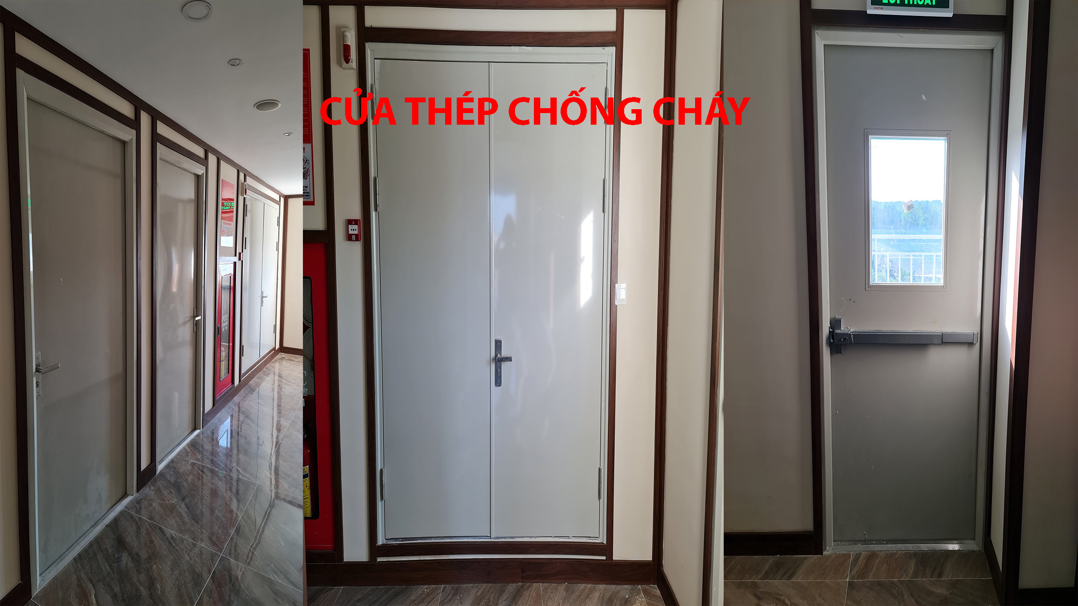 CỬA THÉP CHỐNG CHÁY