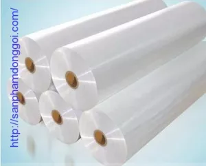 Màng PE D50 cuộn lớn quấn máy