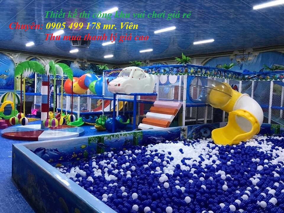 Tư Vấn - Thiết Kế - Thi Công Khu Vui Chơi Liên Hoàn Cho Trẻ Em Giá Rẻ - Chất Lượng Nhất