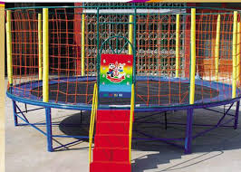 BẠT NHÚN LÒ XO BIG TRAMPOLINE ABC 03