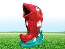 Thùng rác hình cá