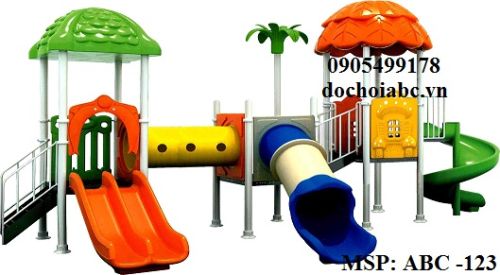 Cầu trượt liên hoàn mầm non