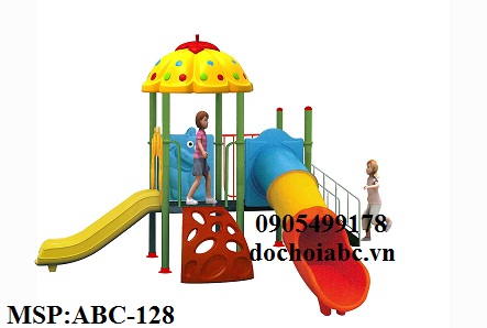 Cầu trượt liên hoàn mầm non