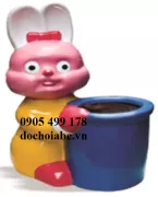 THÙNG RÁC HÌNH CON THỎ