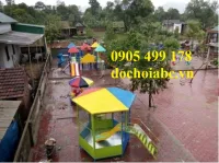 NHÀ BÓNG LỤC GIÁC MÁI CHE COMPOSITE