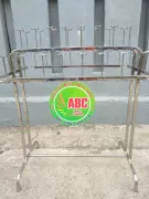 KỆ INOX ĐỂ LY MẦM NON