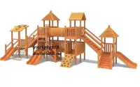 CẦU TRƯỢT LIÊN HOÀN GỖ MẦM NON TẠI ĐÀ NẴNG